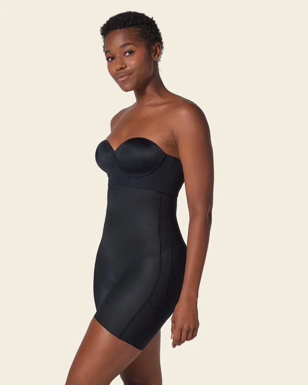 Body Shaper Fără Bretele cu Fund Scurt (OFERTA 2X1)