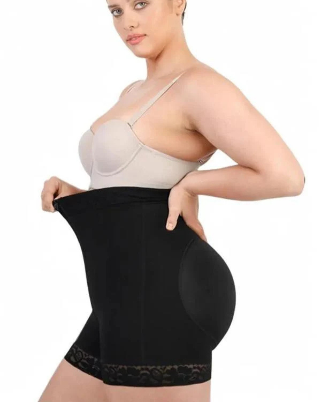 Scurt cu Talie Înaltă Moulding (OFERTA 2x1)