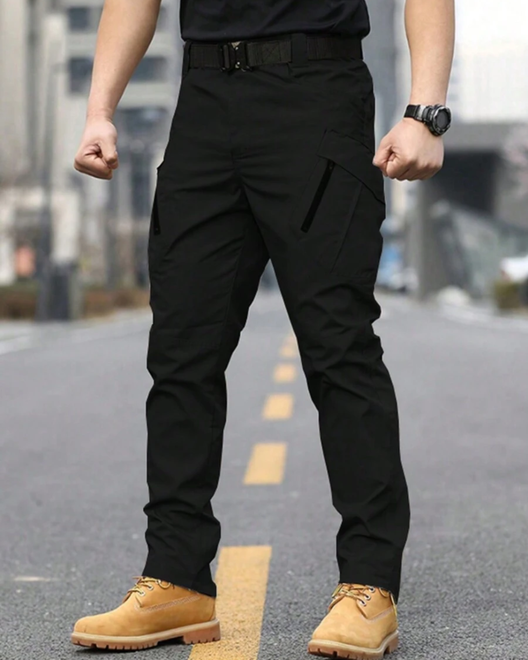 Pantaloni de Lucru pentru Bărbați, Impermeabili și Rezistenți.