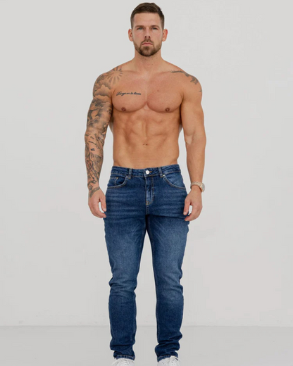 Blugi Clasici Confortabili pentru Bărbați