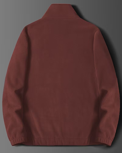 Jacheta termică căptușită cu blană artificială pentru bărbați