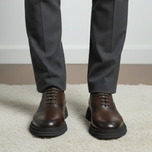 Încălțăminte clasică din piele pentru bărbați, cu confort maxim