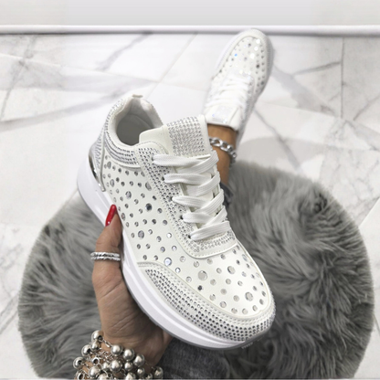 Pantofi Sport cu Diamante pentru Femei
