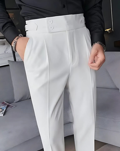 Pantaloni Casual Pentru Bărbați în Culori uni