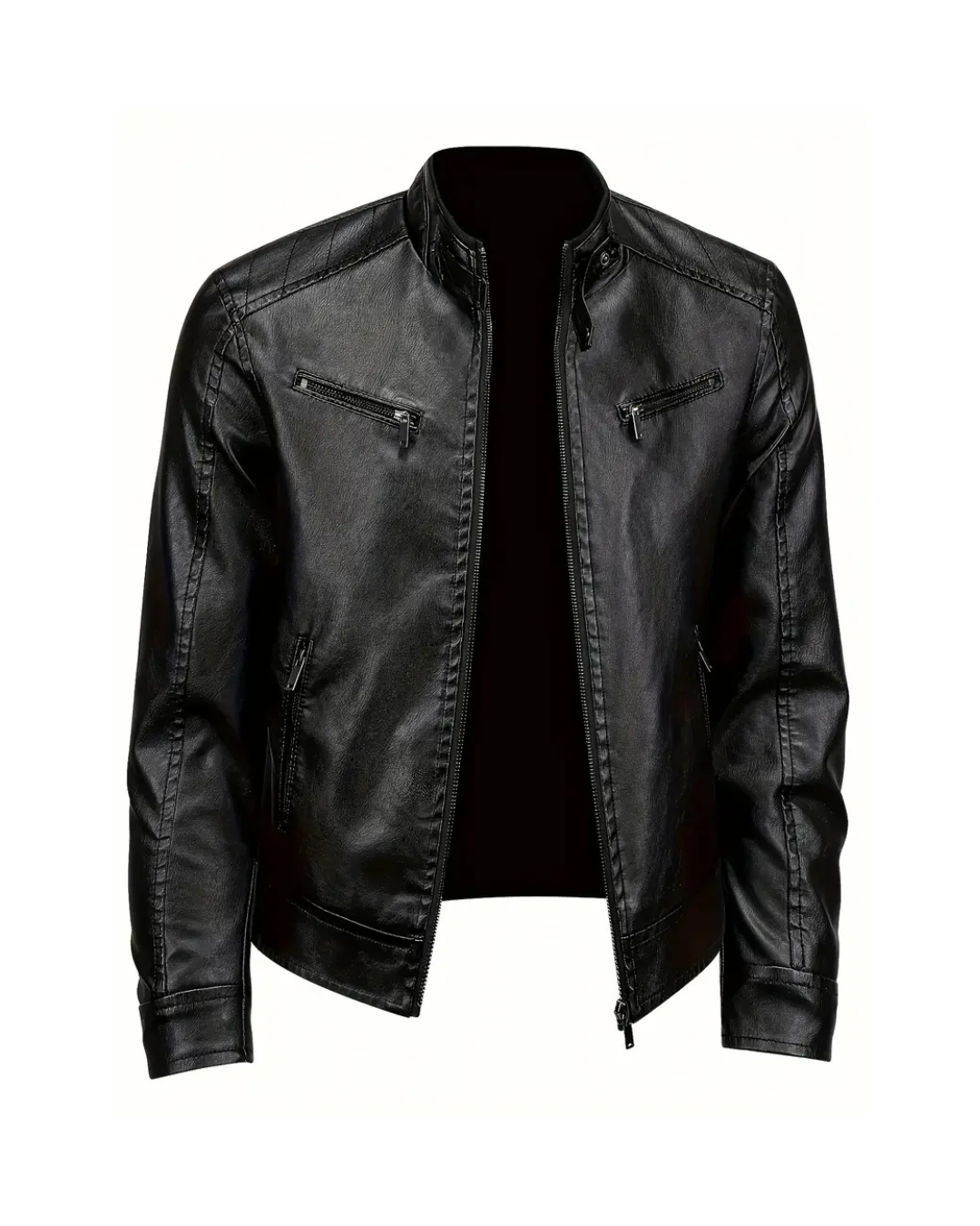 Jacheta din piele pentru bărbați