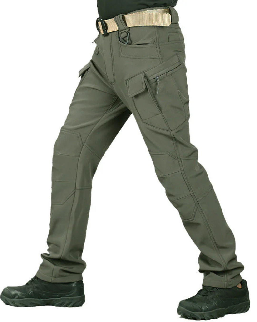 Pantaloni Impermeabili Pentru Bărbați cu Căptușeală din Fleece