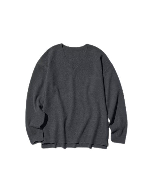 Pulover cu Guler în V®