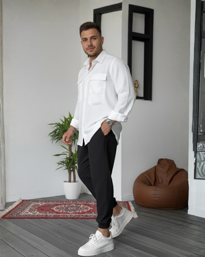 Pantalon Sport Urban cu Confort Maxim și Stil Mulat Pentru Bărbați®