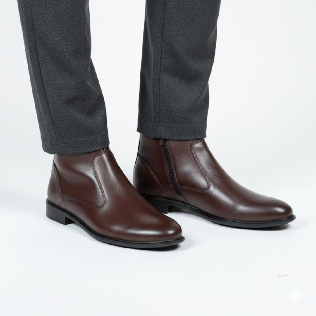 Cizme din piele cu design ergonomic pentru bărbați®