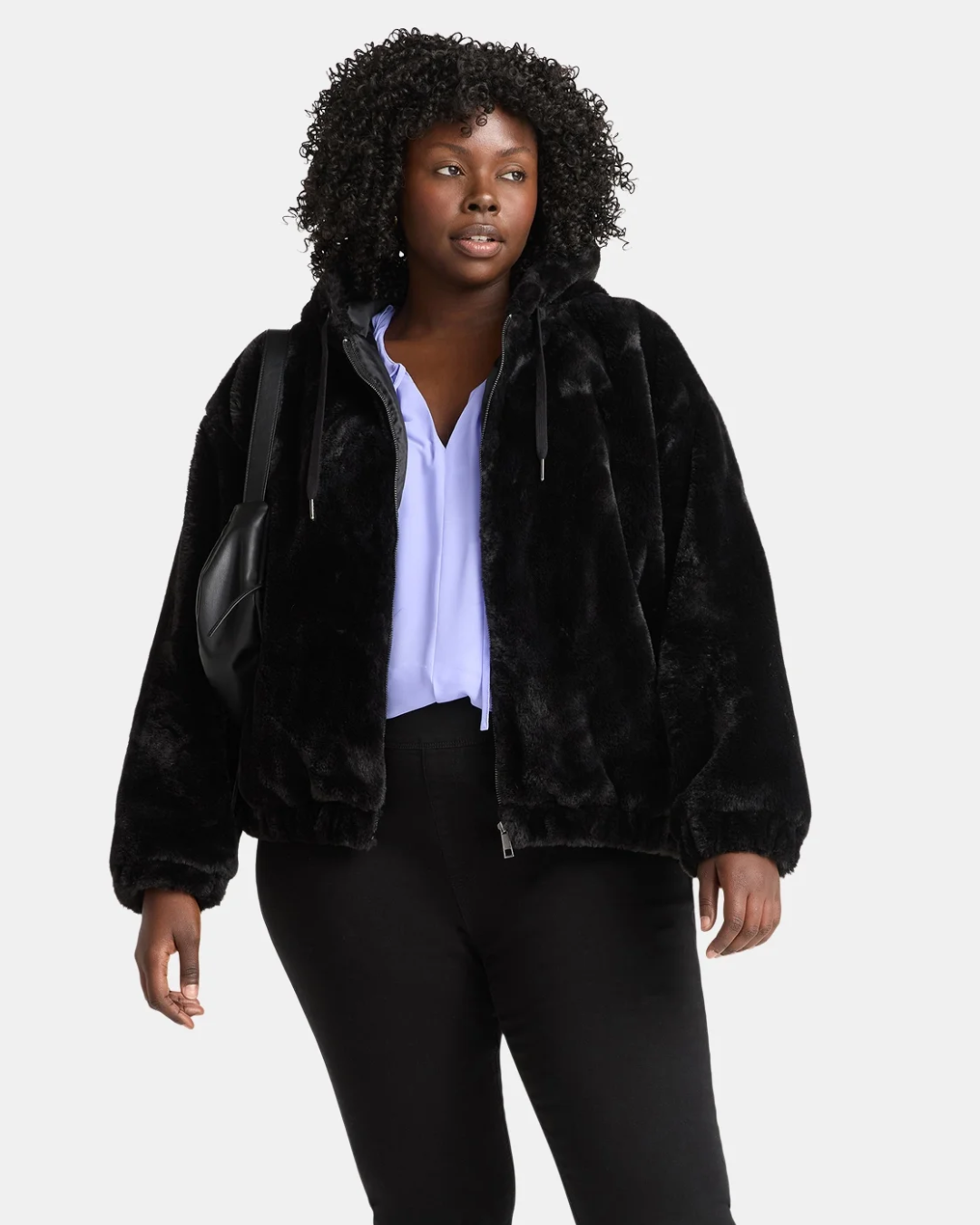 Haină termică din materiale sintetice de înaltă densitate pentru femei