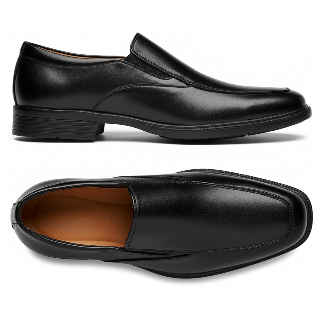 Pantofi Mocasini Clasici din Microfibră Casual