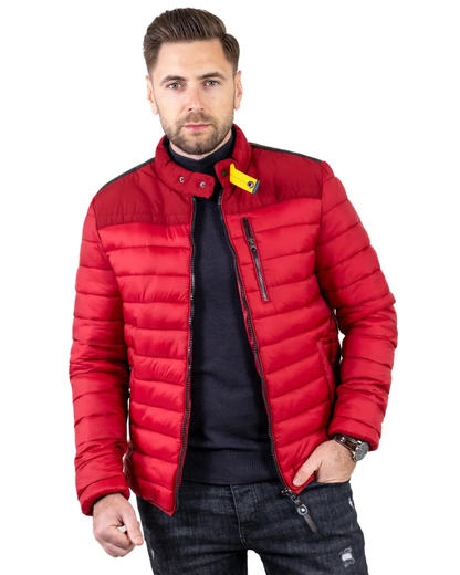 Jachetă Matlasată Ușoară și Confortabilă Pentru Bărbați