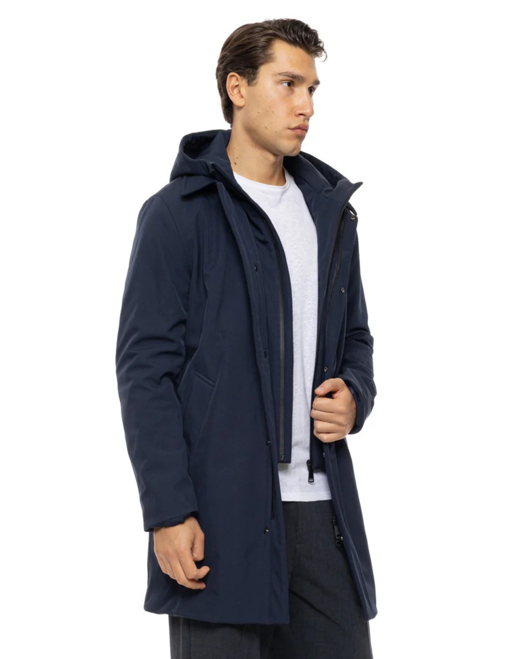 Jacheta parka multifuncțională pentru bărbați