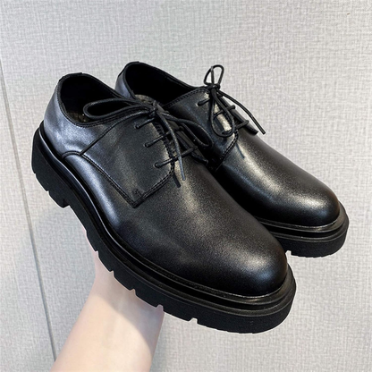 Pantofi Oxford Clasici Din Piele Naturală Cu Talpă Antiderapantă Pentru Bărbați