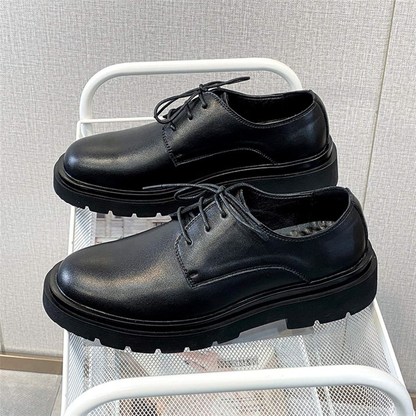 Pantofi Oxford Clasici Din Piele Naturală Cu Talpă Antiderapantă Pentru Bărbați