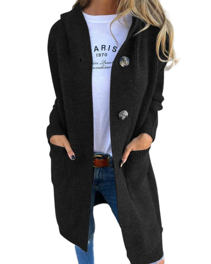 Palton din Tricot Lung și Călduros pentru Femei®