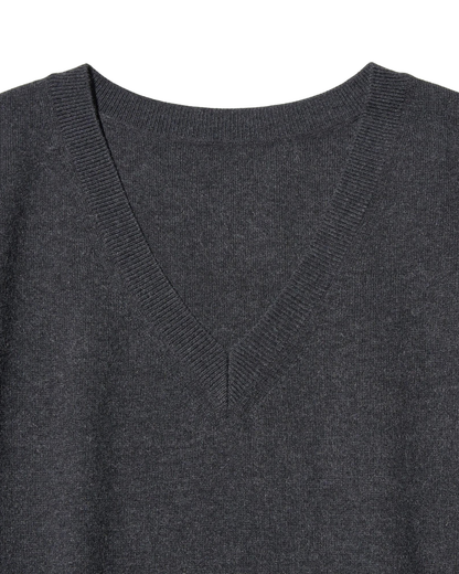 Pulover cu Guler în V®