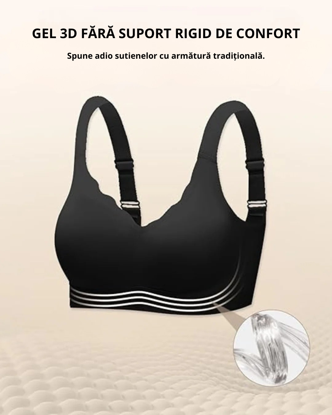 Sutien push-up Moale și Confortabil Fără Cusături ( OFERTĂ 2X1)