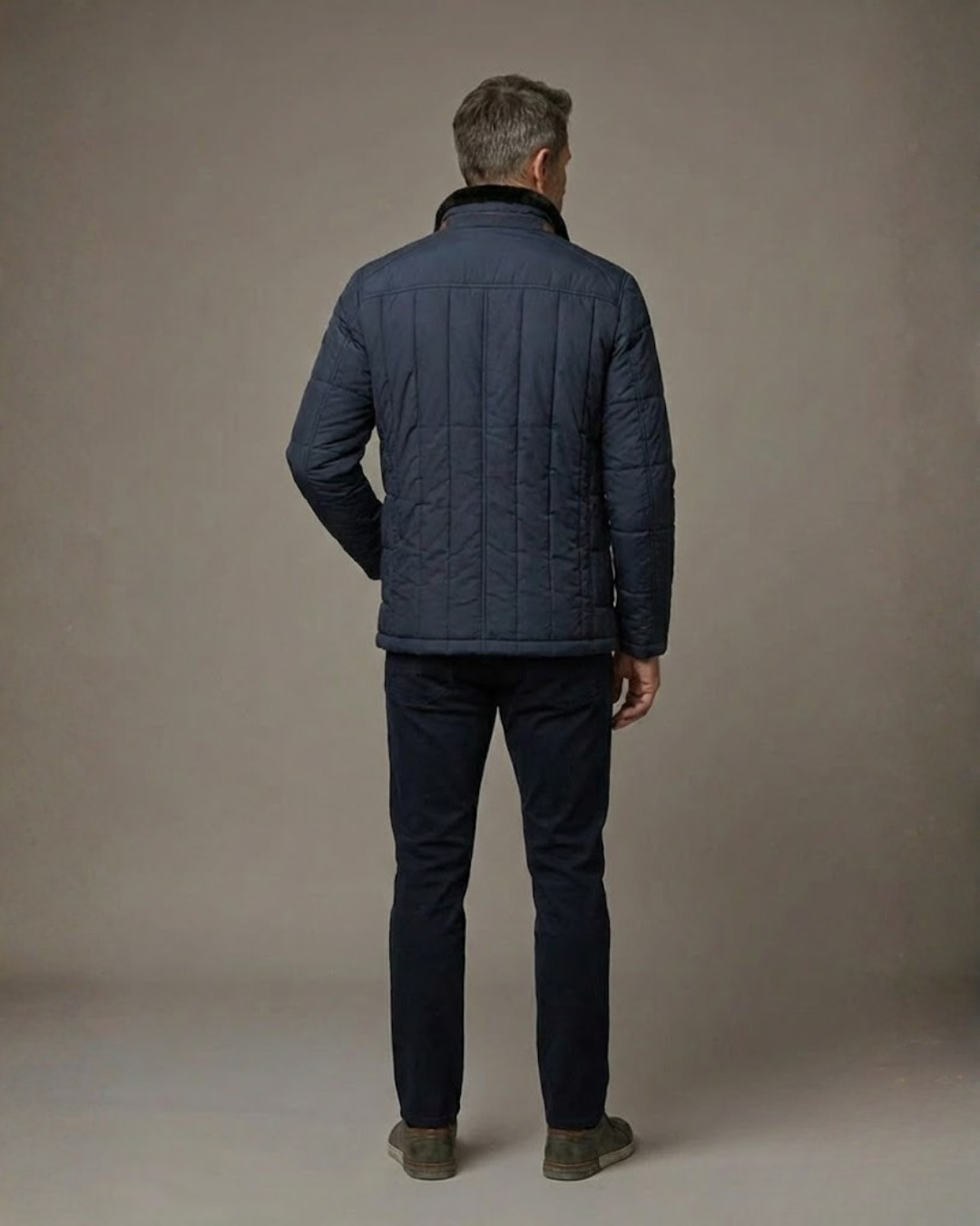 Jachetă Masculină cu Stil Rafinat și Guler Clasic pentru Bărbați®