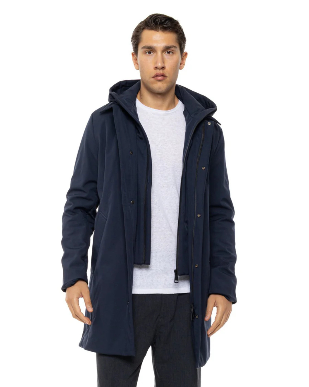 Jacheta parka multifuncțională pentru bărbați