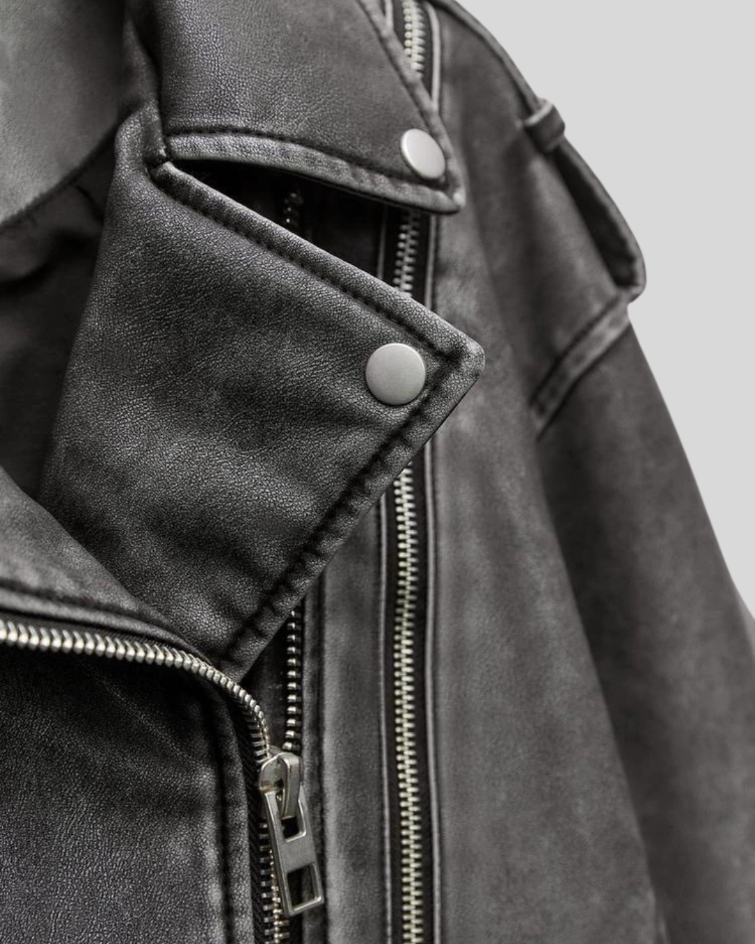 Jacheta din piele scurtă pentru femei®