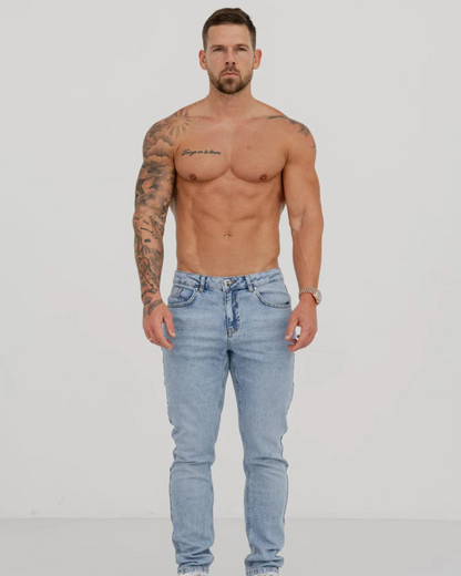 Blugi Clasici Confortabili pentru Bărbați