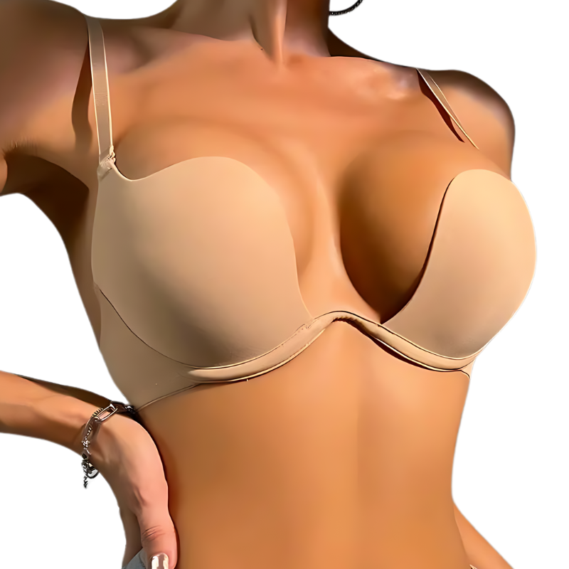 Sutien Push Up with frontal decolteu pentru toate marimile 