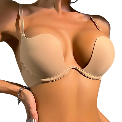 Sutien Push Up with frontal decolteu pentru toate marimile 