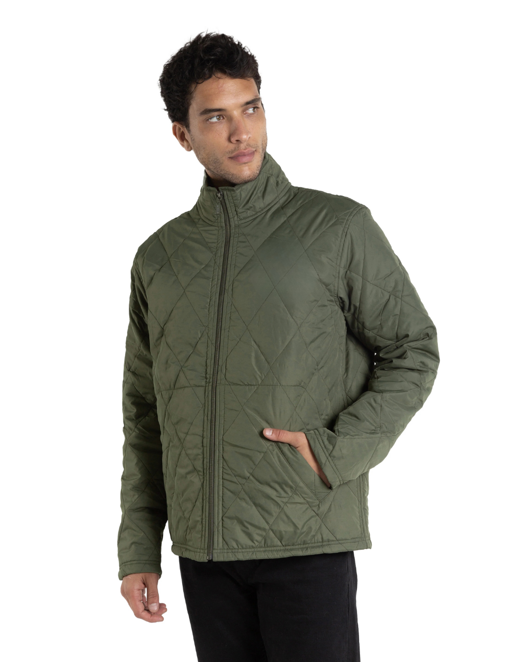 Jachetă de Poliester cu Interior Catifelat Stil Clasic Pentru Bărbați®