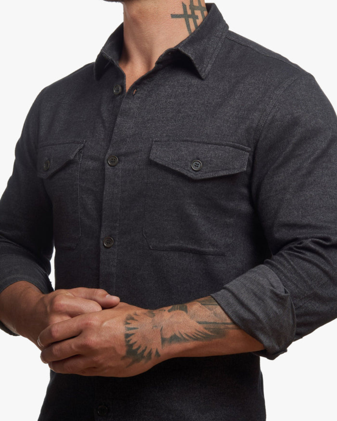 Cămașă Slim Fit Button Down Pentru Bărbați 