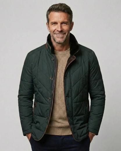 Jachetă Masculină cu Stil Rafinat și Guler Clasic pentru Bărbați®