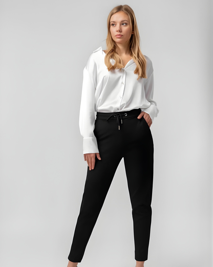 Pantaloni casual elastici pentru femei