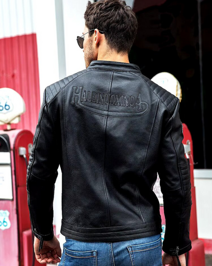 Jachetă din piele naturală pentru bărbați și femei®