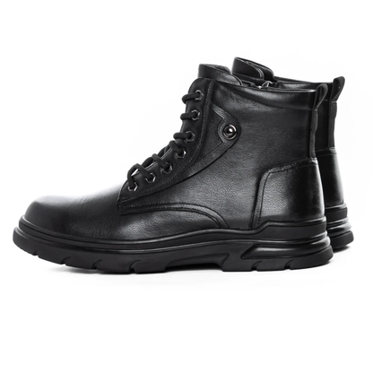 Ghete din Piele Naturală cu Design Robust și Stil Urban Pentru Bărbați