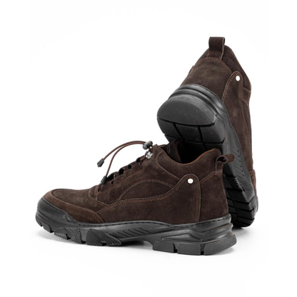 Ghete urbane din piele cu talpă antiderapantă pentru bărbați