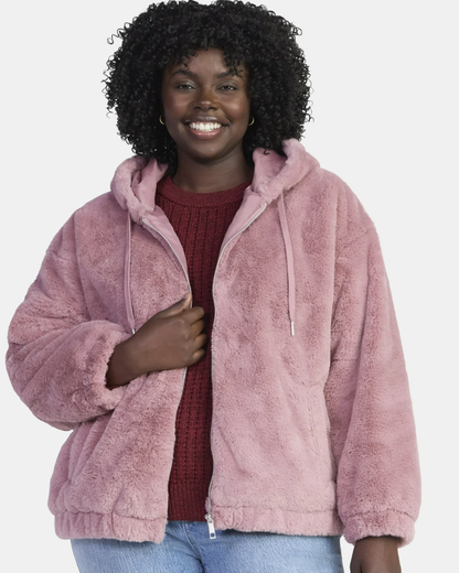 Haină termică din materiale sintetice de înaltă densitate pentru femei