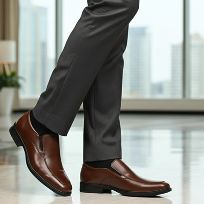 Pantofi Mocasini Clasici din Microfibră Casual