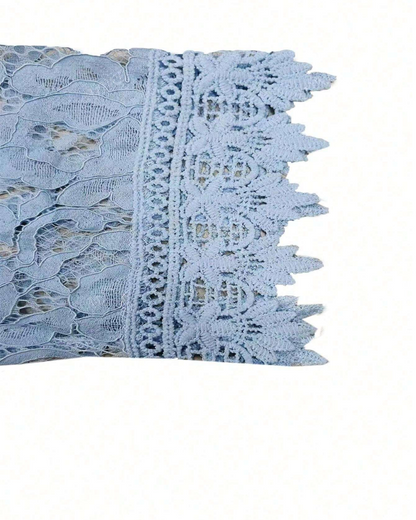 Rochie Elegantă de Dantelă Fără Bretele Openwork Pentru Femei