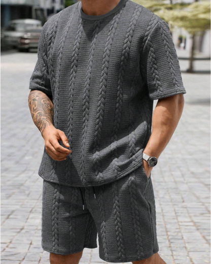 Urban Texture Set Pentru Bărbați Stil Modern și Confortabil 