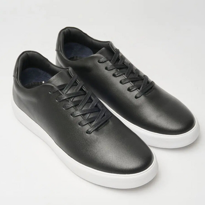 Pantofi casual din piele pentru bărbați, cu talpă confortabilă