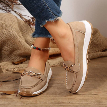 Mocasini cu tocuri groase pentru femei 