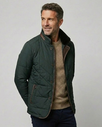 Jachetă Masculină cu Stil Rafinat și Guler Clasic pentru Bărbați®