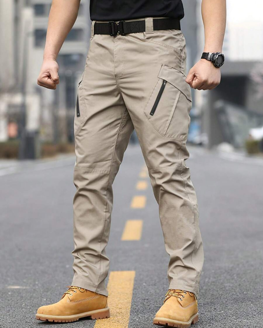 Pantaloni de Lucru pentru Bărbați, Impermeabili și Rezistenți.