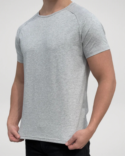 Cămașă Clasică Pentru Bărbați cu gât Rotund și țesătură Respirabilă 