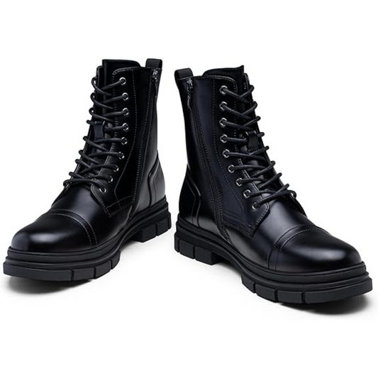 Cizme de iarnă înalte căptușite cu lână pentru bărbați