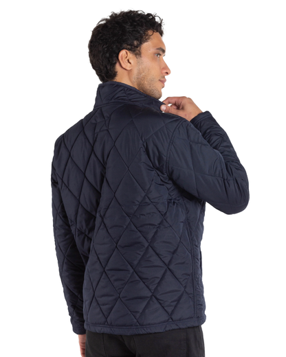 Jachetă de Poliester cu Interior Catifelat Stil Clasic Pentru Bărbați®