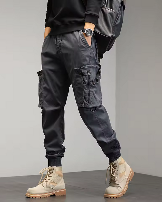 Pantaloni cargo vintage pentru bărbați în stil american 