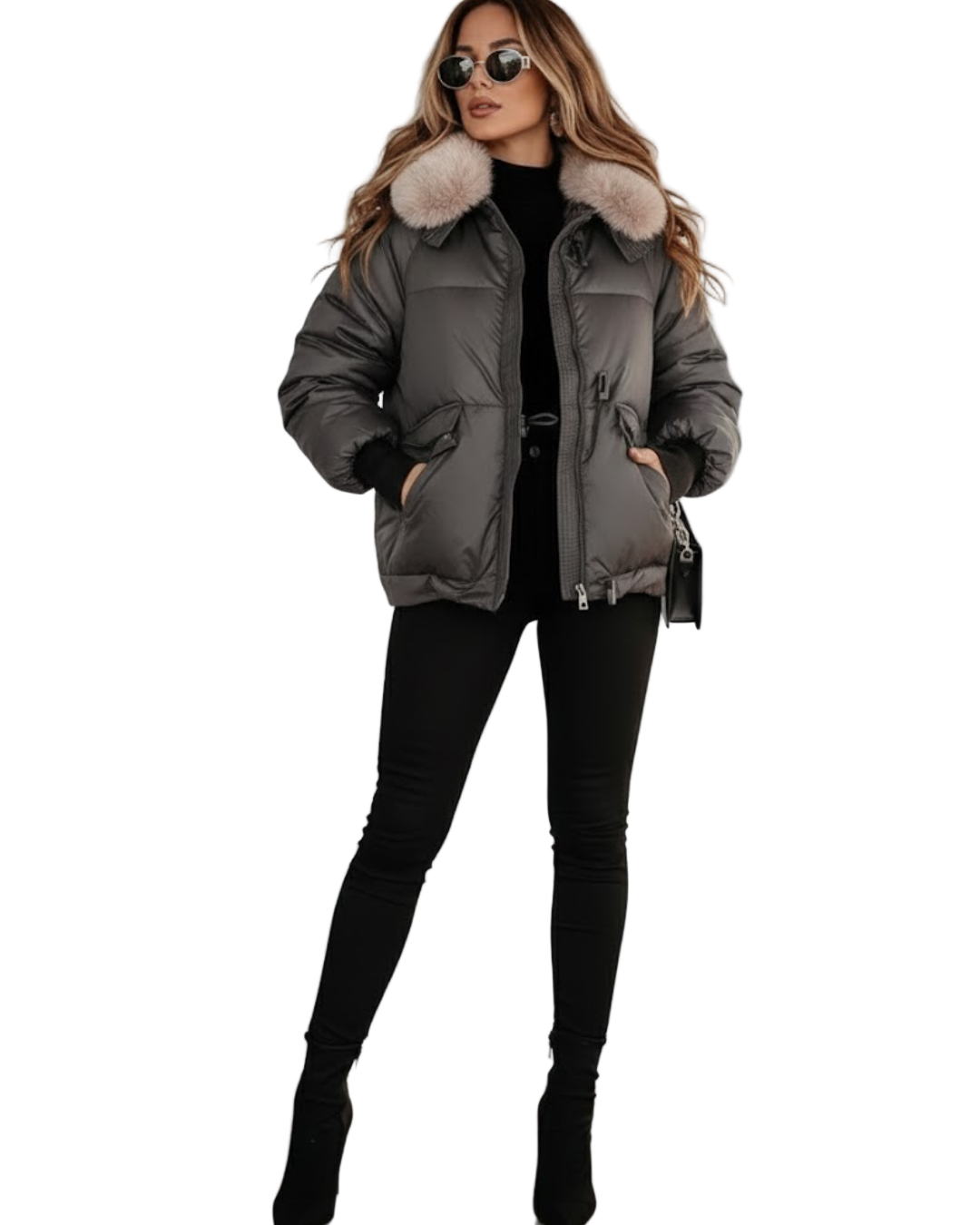 Jachetă Matlasată de Lux și Stil Modern Pentru Femei