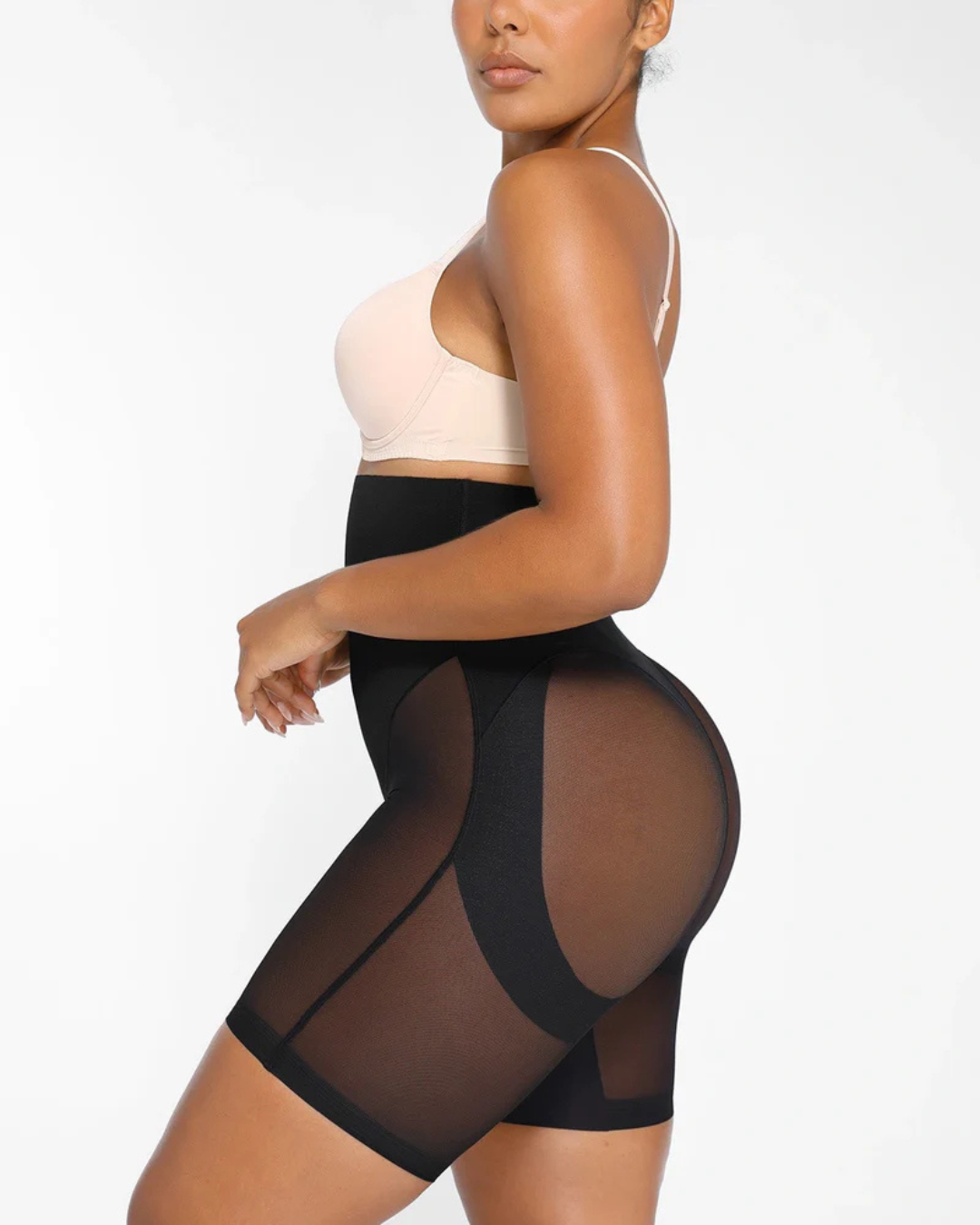 Trousers scurți din plasă netedă pentru mărirea feselor (OFERTĂ 2X1)® 