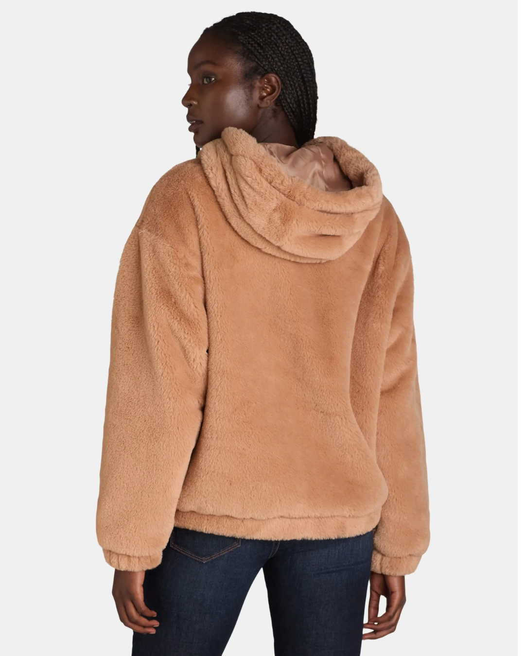 Haină termică din materiale sintetice de înaltă densitate pentru femei